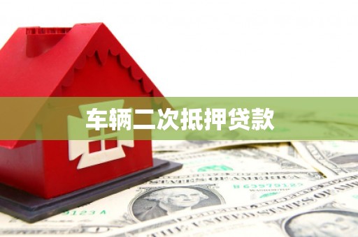 斗南车辆二次抵押贷款