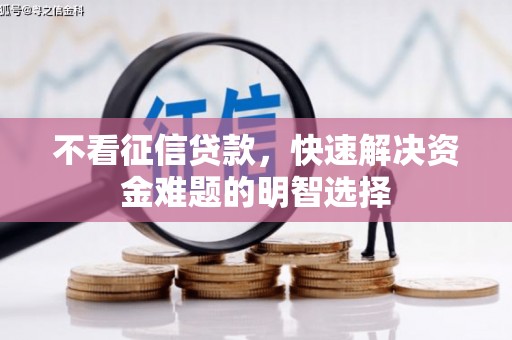 斗南不看征信贷款，快速解决资金难题的明智选择