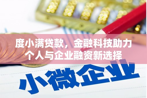 斗南度小满贷款，金融科技助力个人与企业融资新选择