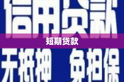 斗南短期贷款
