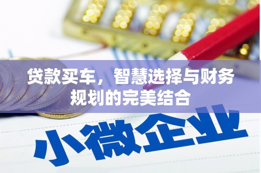 斗南贷款买车，智慧选择与财务规划的完美结合