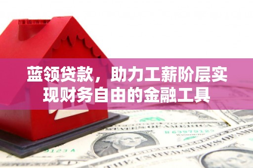斗南蓝领贷款，助力工薪阶层实现财务自由的金融工具