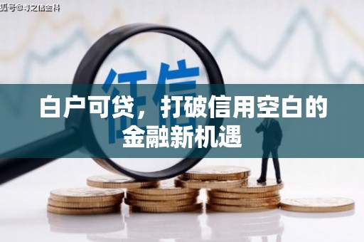 斗南白户可贷，打破信用空白的金融新机遇