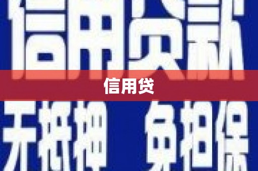 斗南信用贷