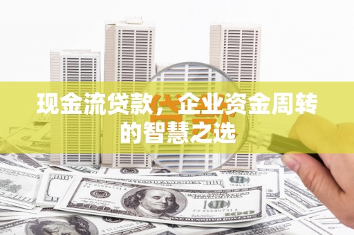 斗南现金流贷款，企业资金周转的智慧之选