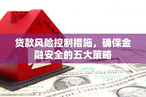 斗南贷款风险控制措施，确保金融安全的五大策略