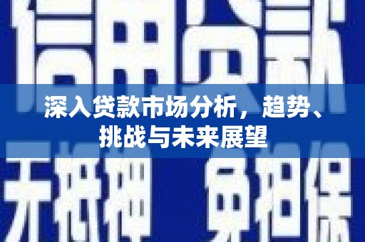 斗南深入贷款市场分析，趋势、挑战与未来展望