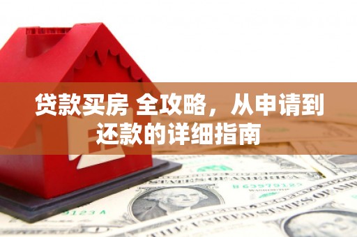 斗南贷款买房 全攻略，从申请到还款的详细指南