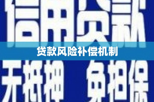 斗南贷款风险补偿机制