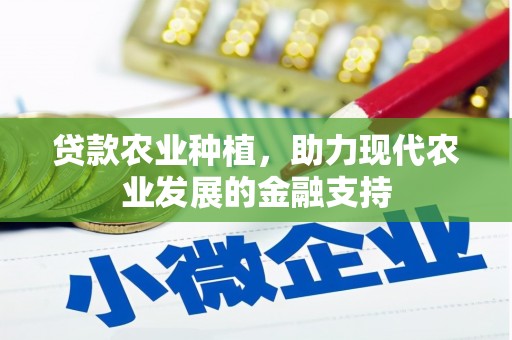 斗南贷款农业种植，助力现代农业发展的金融支持